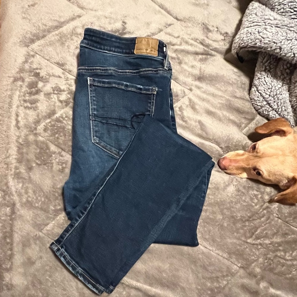 High Waisted AEO Skinny Jegging